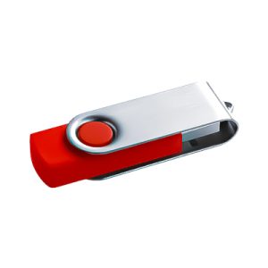 Memória USB Básica de 8GB vermelho