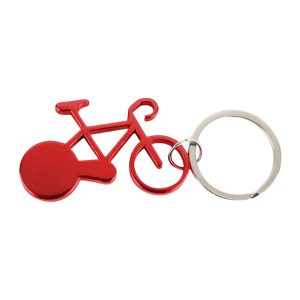 Porta chaves aluminio BIKE vermelho