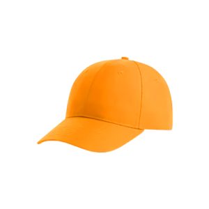 Boné clássico de basebol em Poliéster 100% reciclado laranja