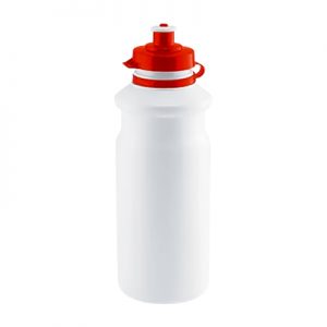 Garrafa de desporto em PEBD 680 ml vermelho