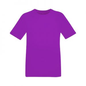 T-Shirt clássico 100% Poliéster roxo