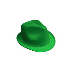 Chapéu de adulto 100% poliéster verde